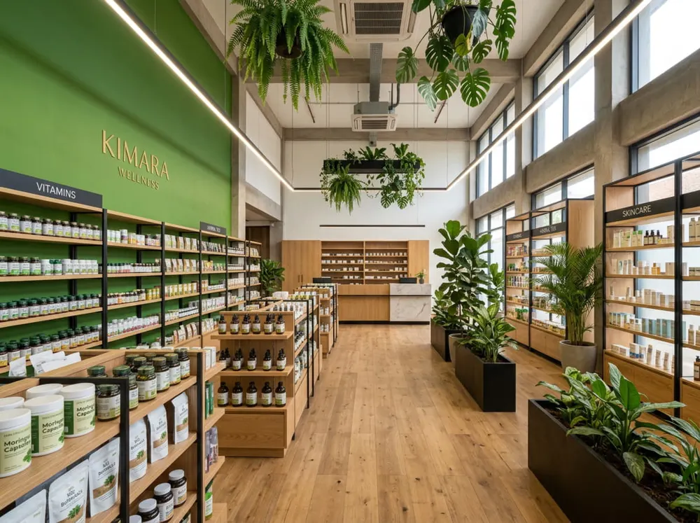 Interior de Farmacity